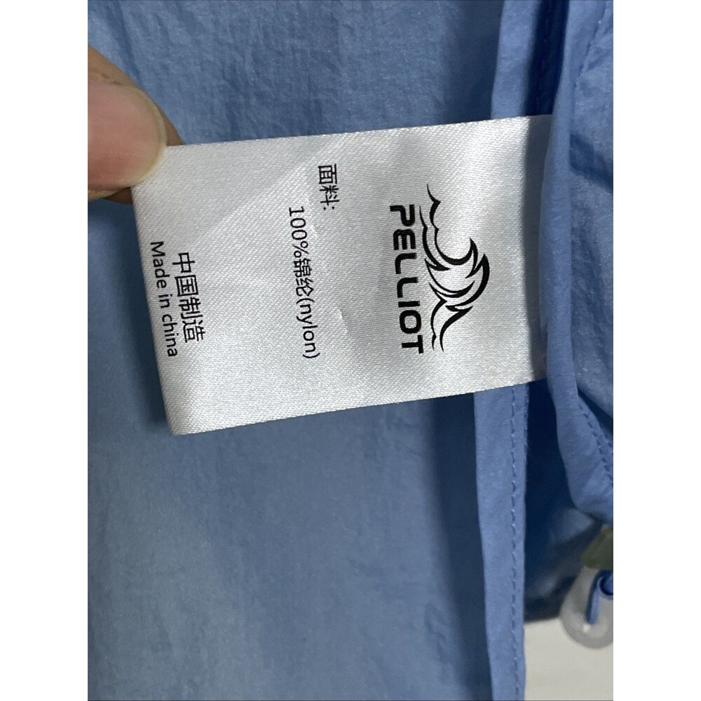 PELLIOT Womens Windbreaker Light Blue UPF 40+ Outdoors Size L (see measurements) - Picture 8 of 9